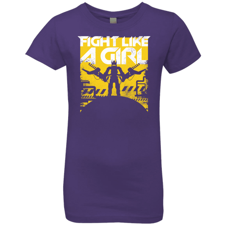 T-Shirts Purple Rush / YXS Fight Like A Girl Girls Premium T-Shirt