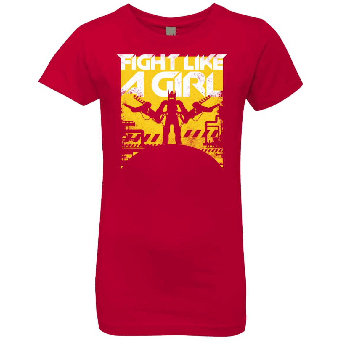 T-Shirts Red / YXS Fight Like A Girl Girls Premium T-Shirt