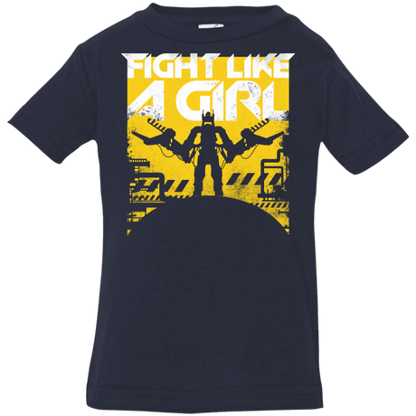 T-Shirts Navy / 6 Months Fight Like A Girl Infant Premium T-Shirt