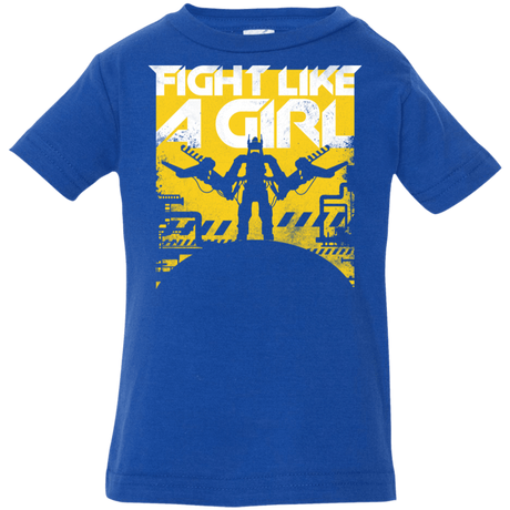 T-Shirts Royal / 6 Months Fight Like A Girl Infant Premium T-Shirt