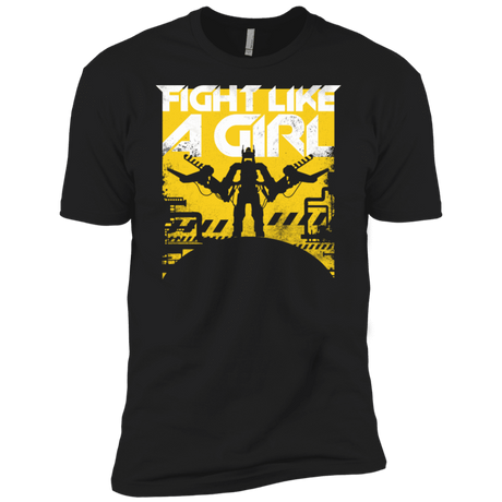 T-Shirts Black / X-Small Fight Like A Girl Men's Premium T-Shirt
