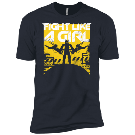 T-Shirts Indigo / X-Small Fight Like A Girl Men's Premium T-Shirt
