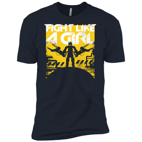 T-Shirts Midnight Navy / X-Small Fight Like A Girl Men's Premium T-Shirt