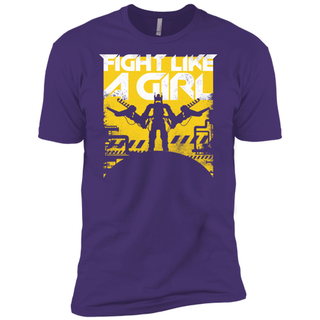 T-Shirts Purple Rush/ / X-Small Fight Like A Girl Men's Premium T-Shirt