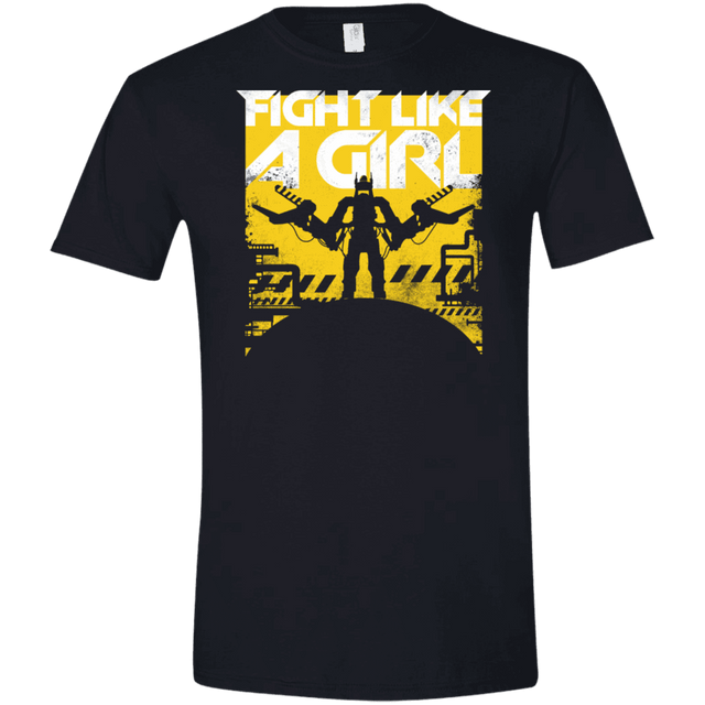 T-Shirts Black / X-Small Fight Like A Girl Men's Semi-Fitted Softstyle