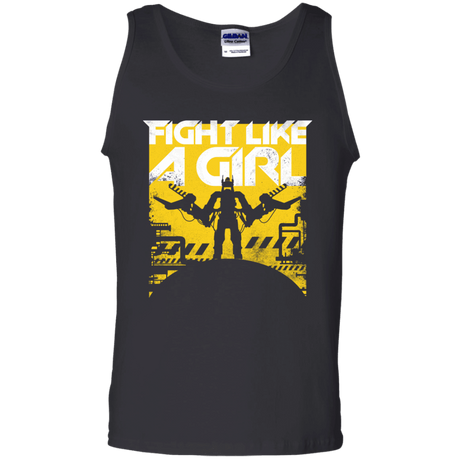 T-Shirts Black / S Fight Like A Girl Men's Tank Top