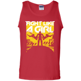 T-Shirts Red / S Fight Like A Girl Men's Tank Top