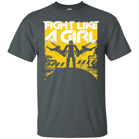T-Shirts Dark Heather / S Fight Like A Girl T-Shirt