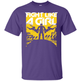 T-Shirts Purple / S Fight Like A Girl T-Shirt
