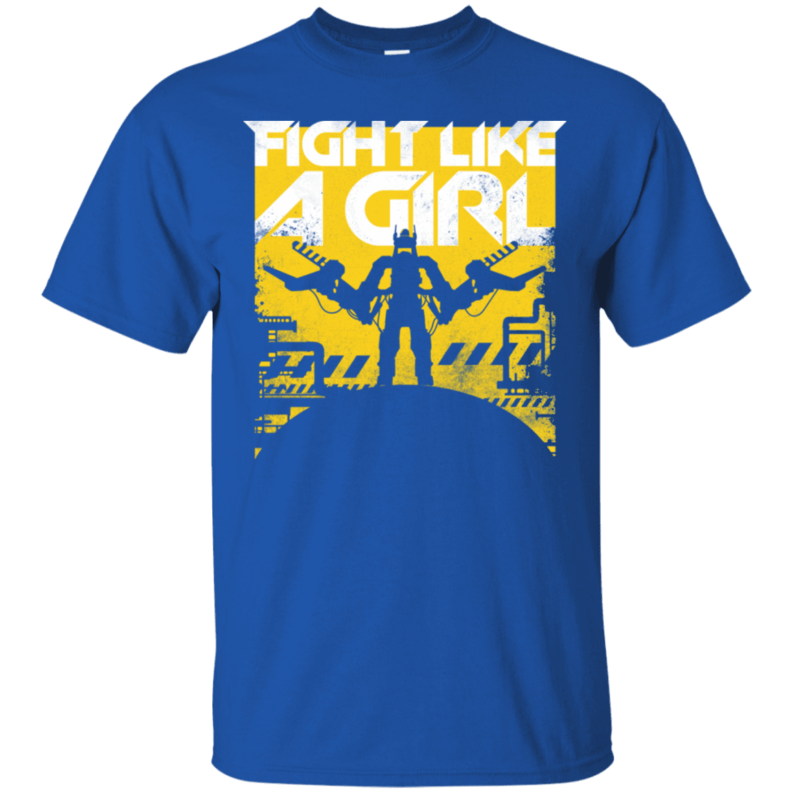 T-Shirts Royal / S Fight Like A Girl T-Shirt