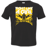 T-Shirts Black / 2T Fight Like A Girl Toddler Premium T-Shirt