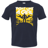 T-Shirts Navy / 2T Fight Like A Girl Toddler Premium T-Shirt