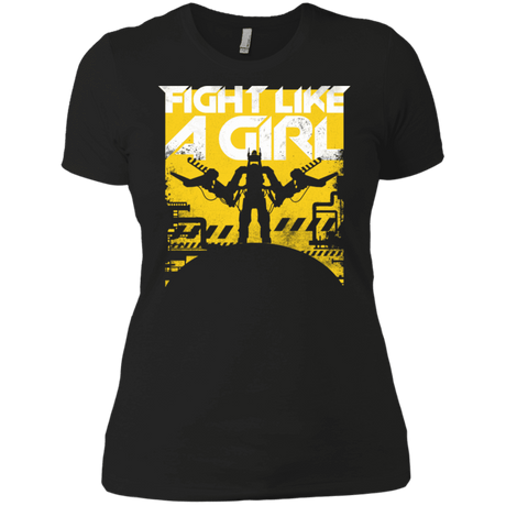 T-Shirts Black / X-Small Fight Like A Girl Women's Premium T-Shirt