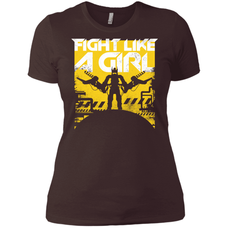 T-Shirts Dark Chocolate / X-Small Fight Like A Girl Women's Premium T-Shirt