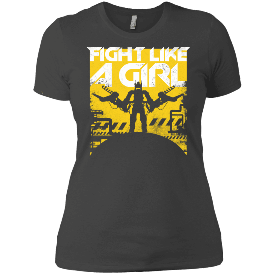 T-Shirts Heavy Metal / X-Small Fight Like A Girl Women's Premium T-Shirt