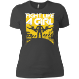T-Shirts Heavy Metal / X-Small Fight Like A Girl Women's Premium T-Shirt