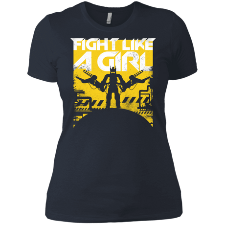 T-Shirts Indigo / X-Small Fight Like A Girl Women's Premium T-Shirt