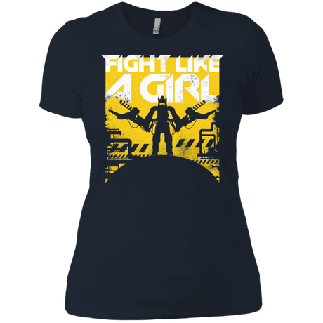 T-Shirts Midnight Navy / X-Small Fight Like A Girl Women's Premium T-Shirt