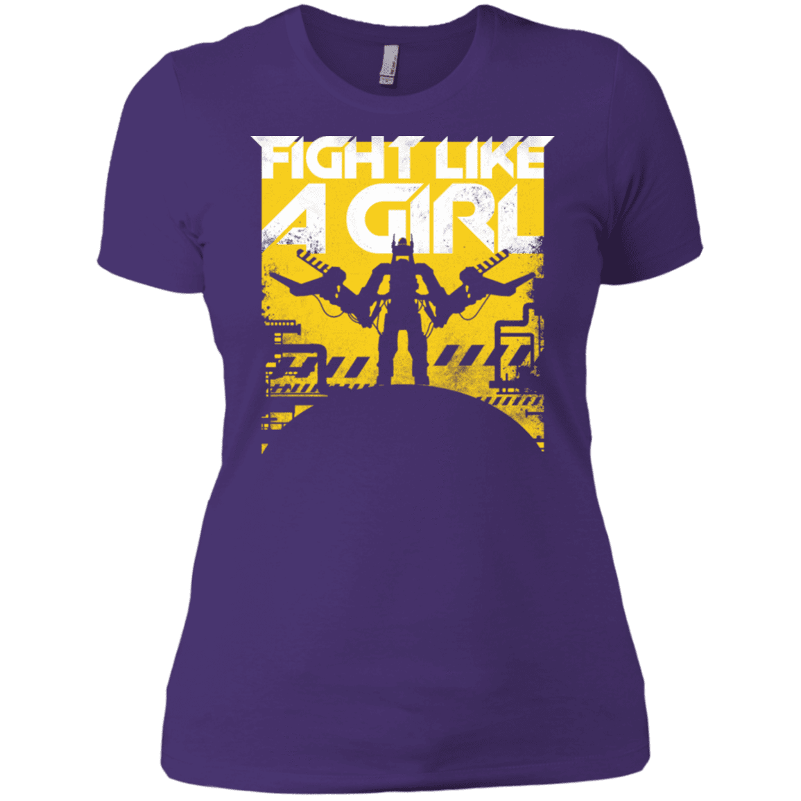 T-Shirts Purple Rush/ / X-Small Fight Like A Girl Women's Premium T-Shirt