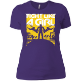 T-Shirts Purple Rush/ / X-Small Fight Like A Girl Women's Premium T-Shirt