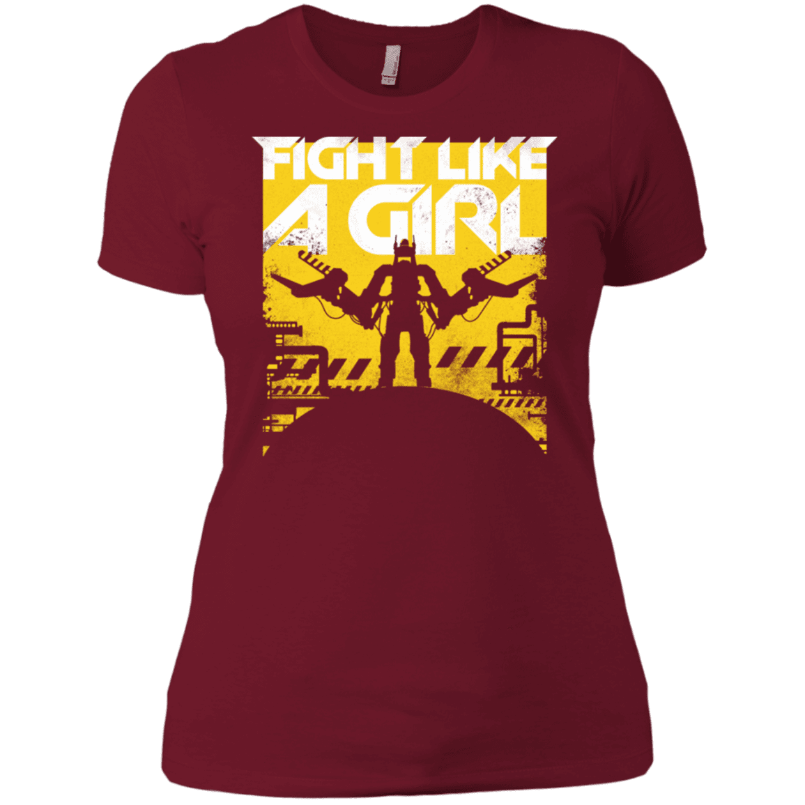 T-Shirts Scarlet / S Fight Like A Girl Women's Premium T-Shirt