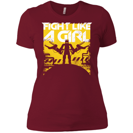 T-Shirts Scarlet / S Fight Like A Girl Women's Premium T-Shirt