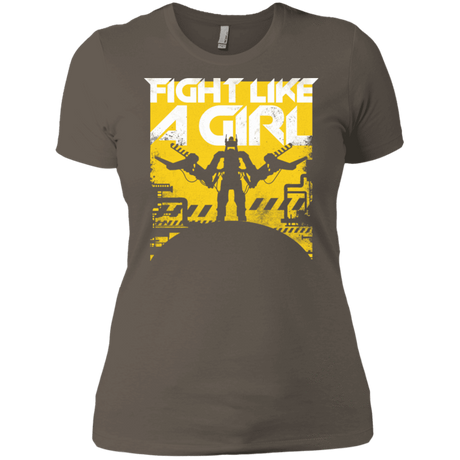 T-Shirts Warm Grey / X-Small Fight Like A Girl Women's Premium T-Shirt