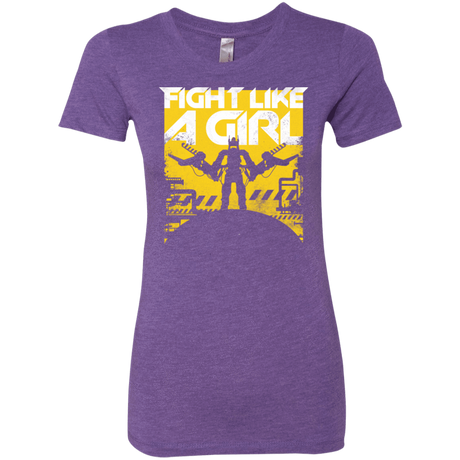 T-Shirts Purple Rush / S Fight Like A Girl Women's Triblend T-Shirt