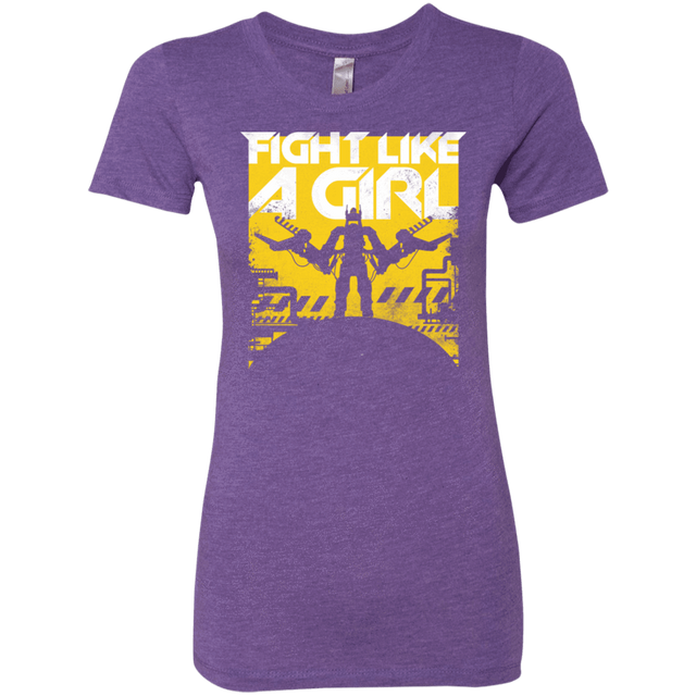 T-Shirts Purple Rush / S Fight Like A Girl Women's Triblend T-Shirt