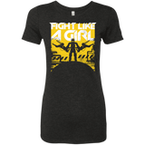 T-Shirts Vintage Black / S Fight Like A Girl Women's Triblend T-Shirt