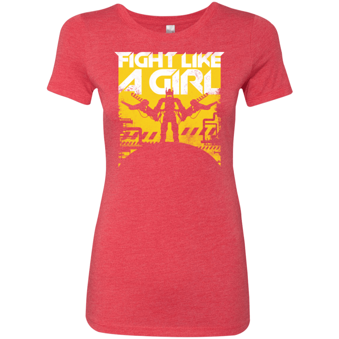 T-Shirts Vintage Red / S Fight Like A Girl Women's Triblend T-Shirt