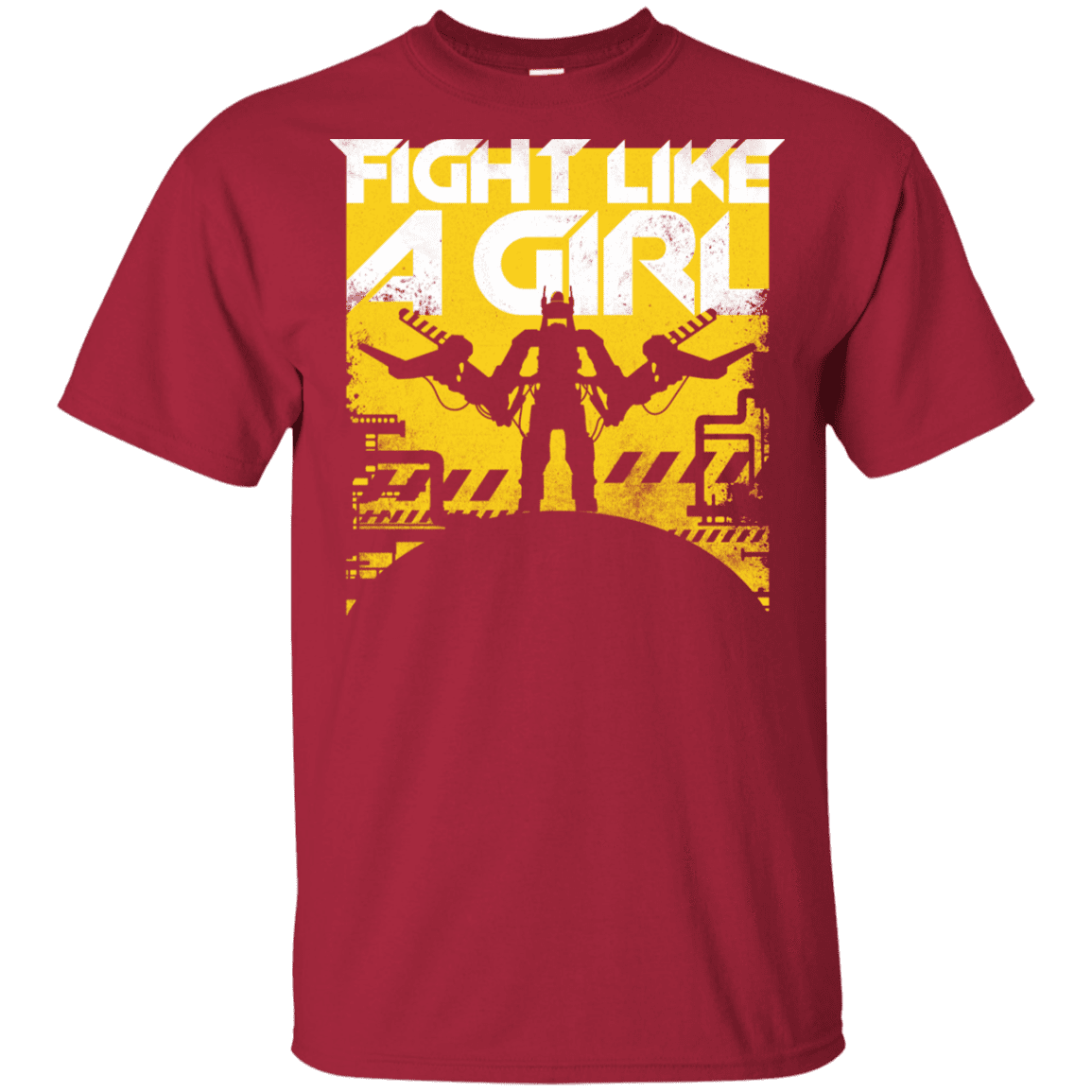 T-Shirts Cardinal / YXS Fight Like A Girl Youth T-Shirt