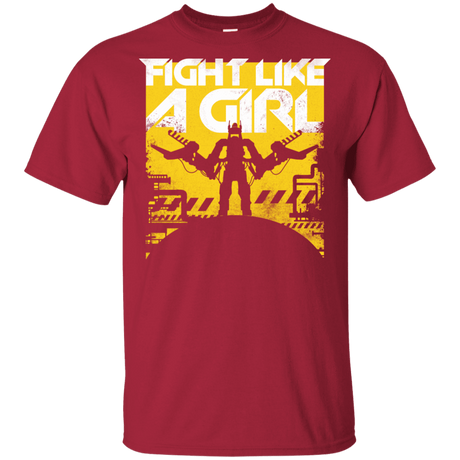 T-Shirts Cardinal / YXS Fight Like A Girl Youth T-Shirt
