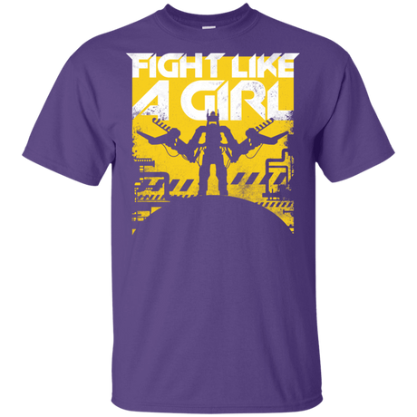 T-Shirts Purple / YXS Fight Like A Girl Youth T-Shirt
