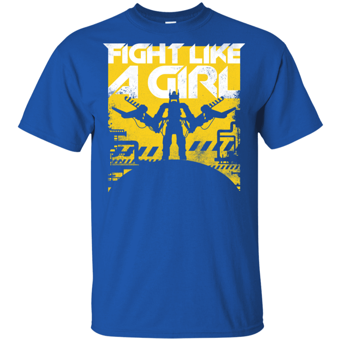 T-Shirts Royal / YXS Fight Like A Girl Youth T-Shirt