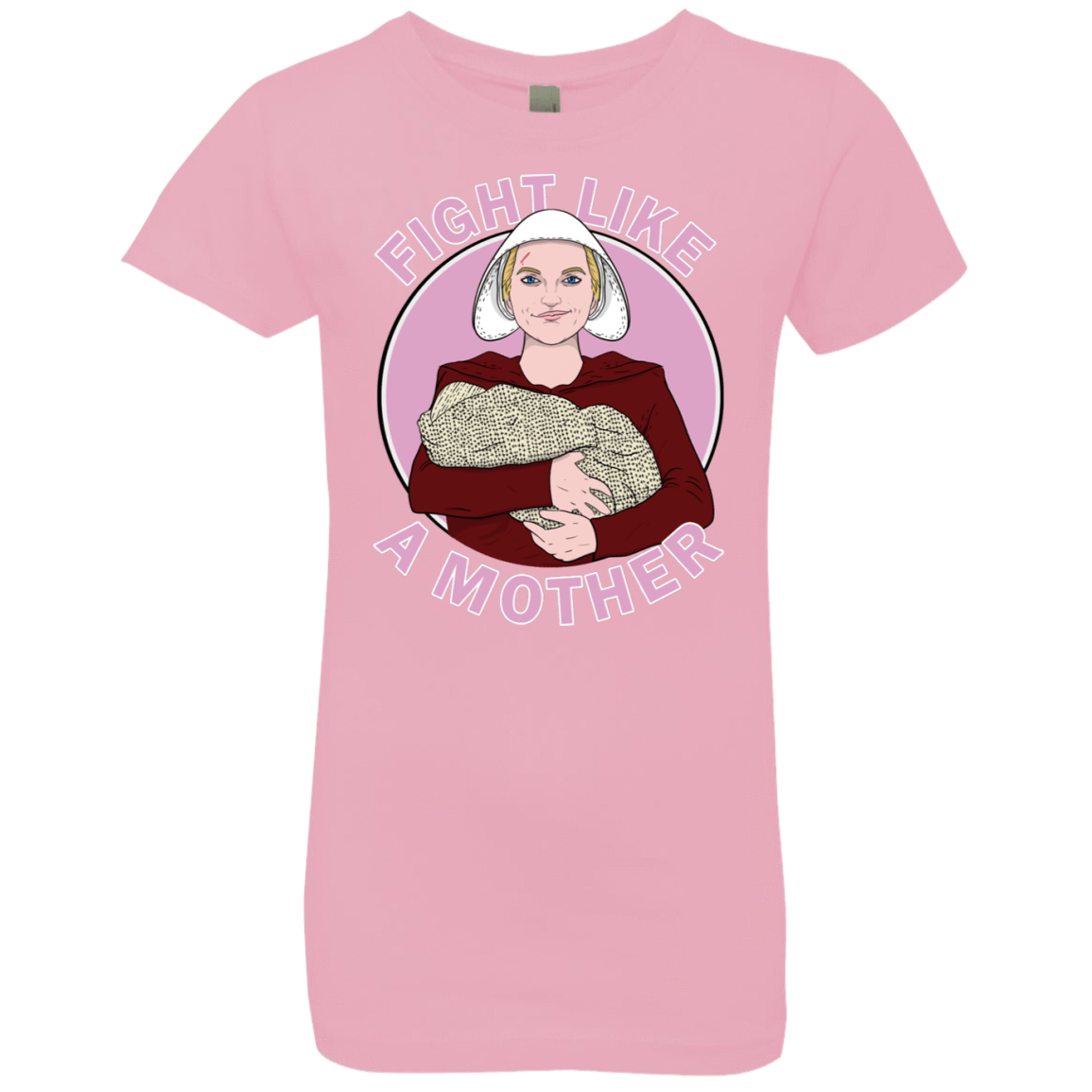 T-Shirts Light Pink / YXS Fight Like a Mother Girls Premium T-Shirt