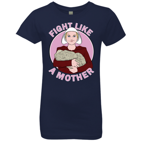 T-Shirts Midnight Navy / YXS Fight Like a Mother Girls Premium T-Shirt