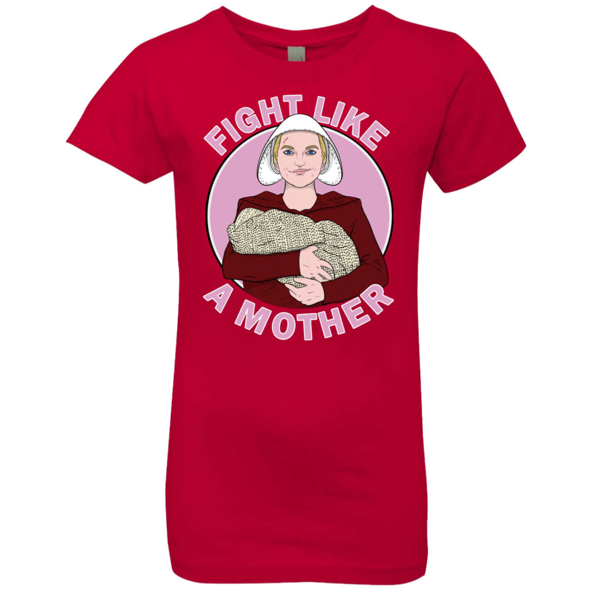 T-Shirts Red / YXS Fight Like a Mother Girls Premium T-Shirt