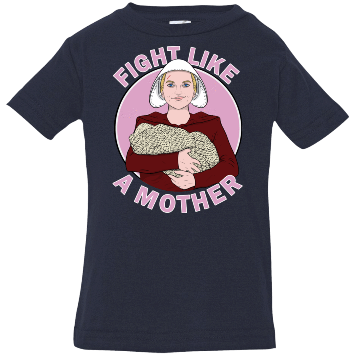 T-Shirts Navy / 6 Months Fight Like a Mother Infant Premium T-Shirt