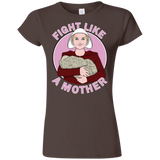 T-Shirts Dark Chocolate / S Fight Like a Mother Junior Slimmer-Fit T-Shirt