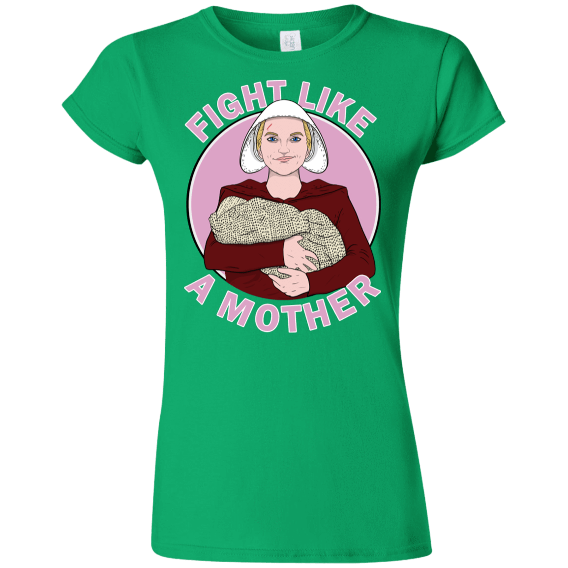 T-Shirts Irish Green / S Fight Like a Mother Junior Slimmer-Fit T-Shirt