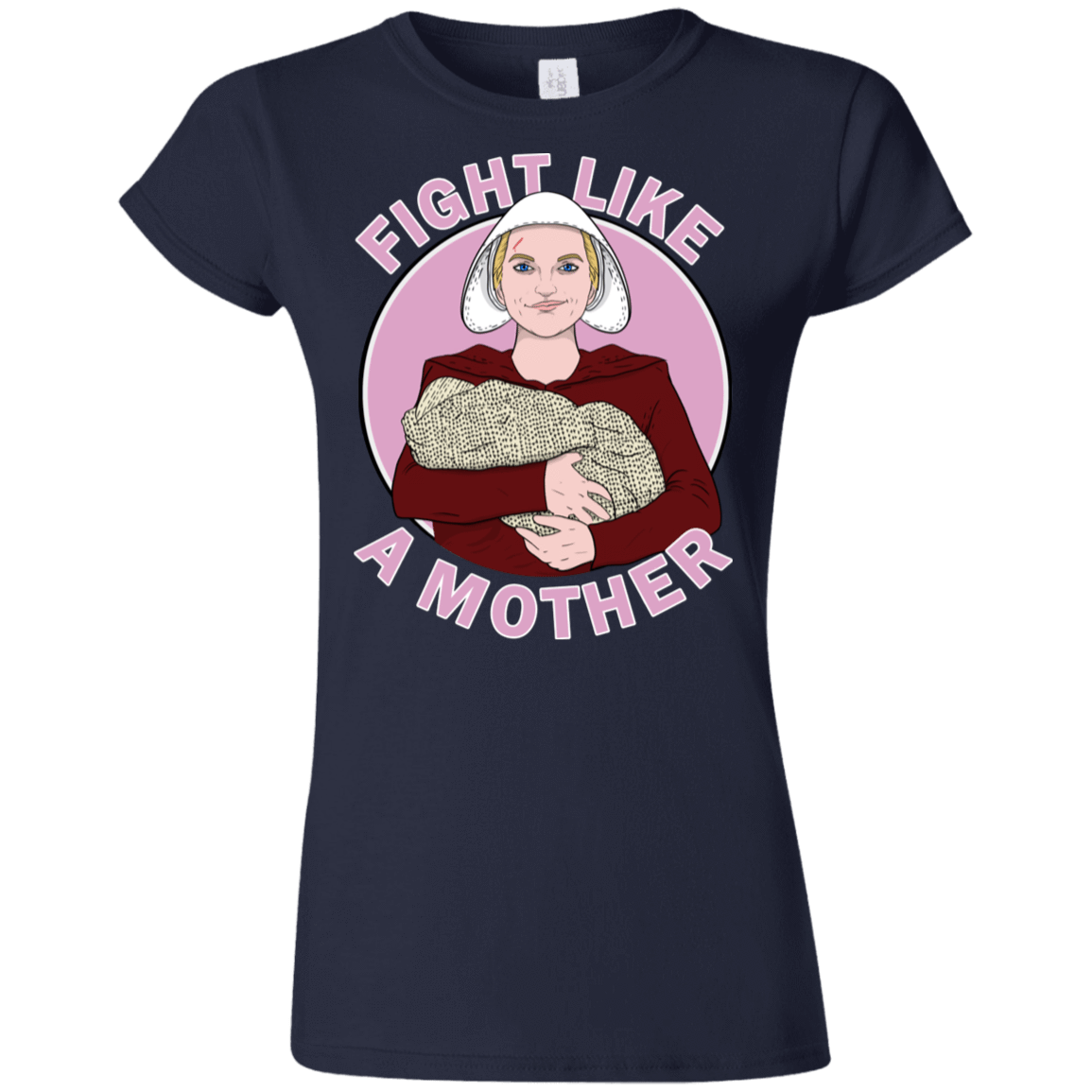 T-Shirts Navy / S Fight Like a Mother Junior Slimmer-Fit T-Shirt