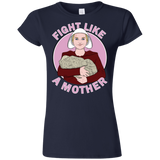 T-Shirts Navy / S Fight Like a Mother Junior Slimmer-Fit T-Shirt