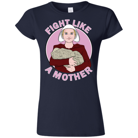 T-Shirts Navy / S Fight Like a Mother Junior Slimmer-Fit T-Shirt