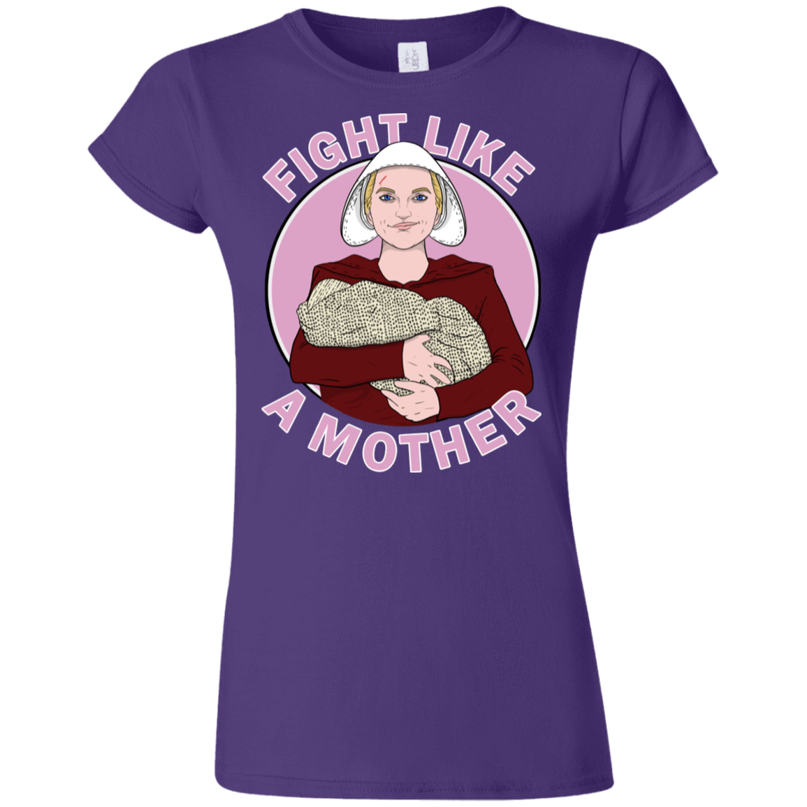 T-Shirts Purple / S Fight Like a Mother Junior Slimmer-Fit T-Shirt