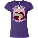 T-Shirts Purple / S Fight Like a Mother Junior Slimmer-Fit T-Shirt