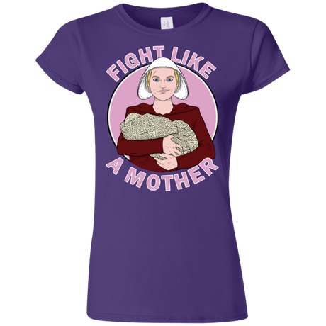 T-Shirts Purple / S Fight Like a Mother Junior Slimmer-Fit T-Shirt