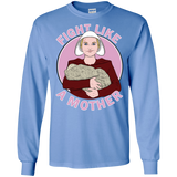 T-Shirts Carolina Blue / S Fight Like a Mother Men's Long Sleeve T-Shirt