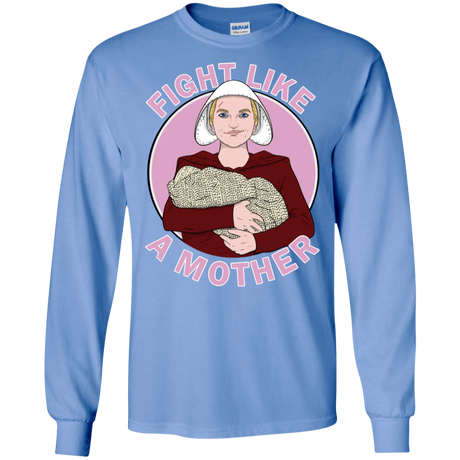 T-Shirts Carolina Blue / S Fight Like a Mother Men's Long Sleeve T-Shirt