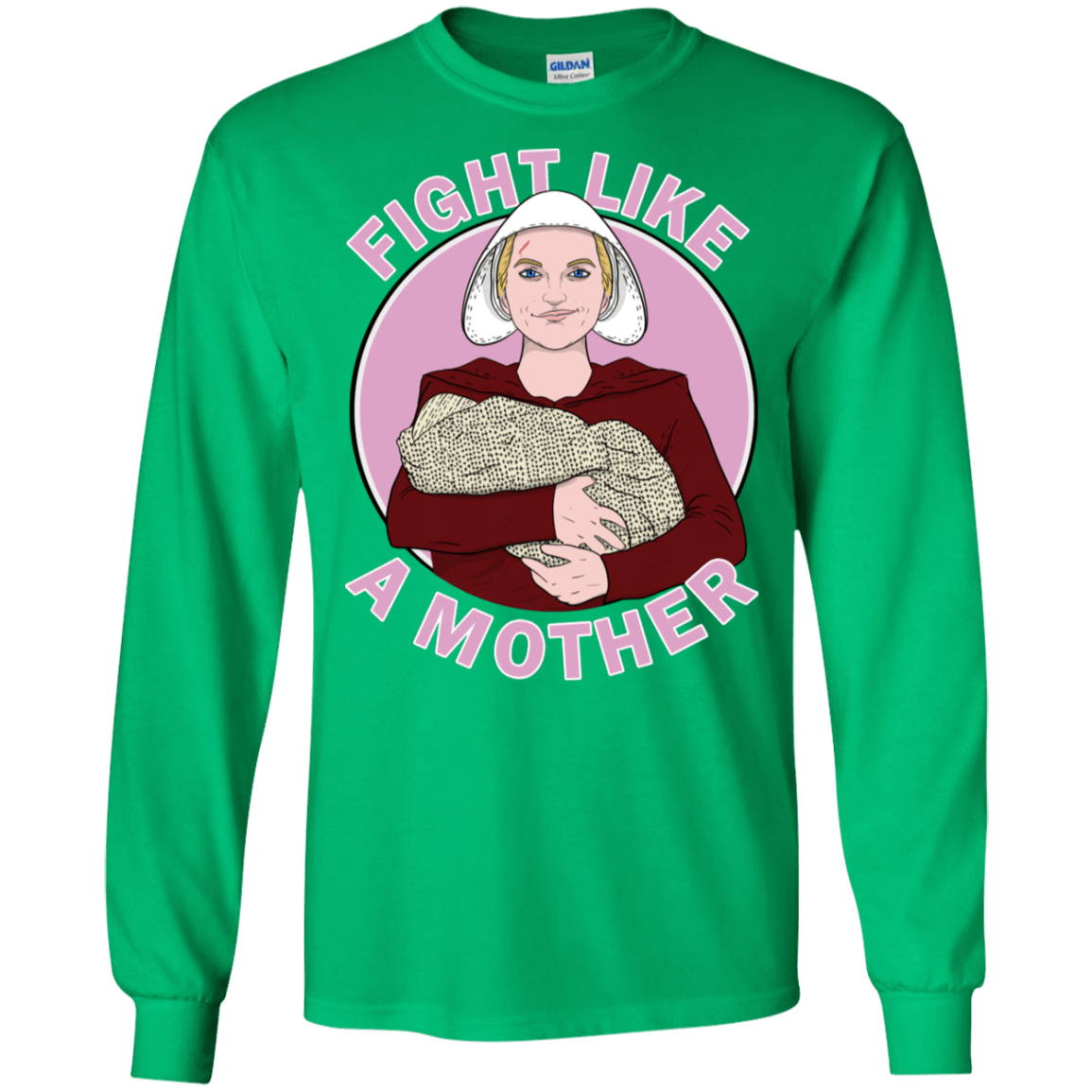 T-Shirts Irish Green / S Fight Like a Mother Men's Long Sleeve T-Shirt